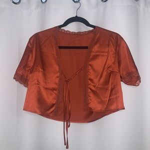 Satin top